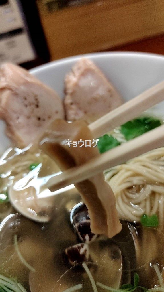 醤油と貝と麺そして人と夢